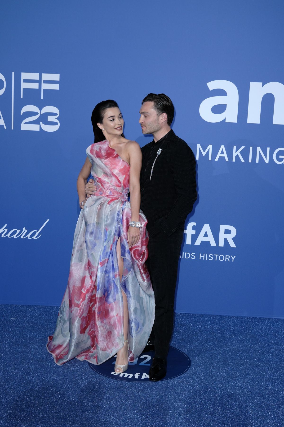 Amy Jackson and Ed Westwick Turn Heads at the 29th Annual amfAR Gala in Cannes 2023 Amy Jackson and Ed Westwick Turn Heads at the 29th Annual amfAR Gala in Cannes 2023