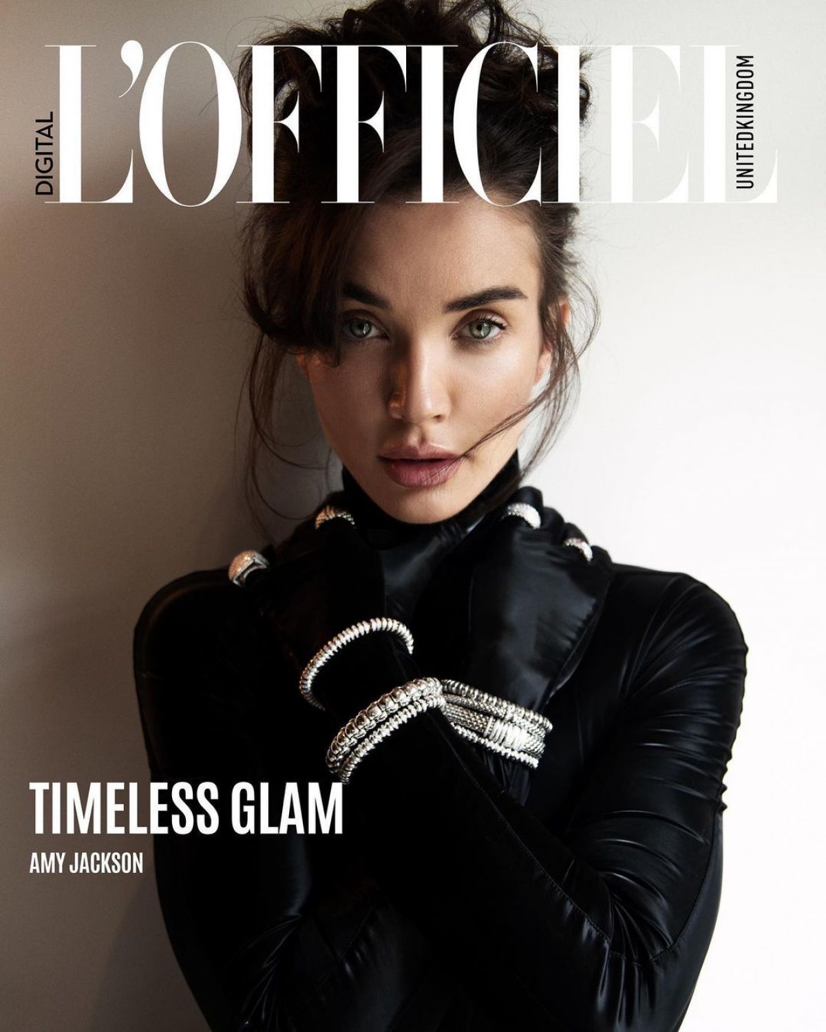 Amy Jackson on the Cover of L'Officiel UK July 2023
