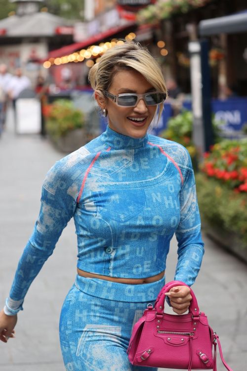 Ashley Roberts Arrives at Heart Radio Show in London 2