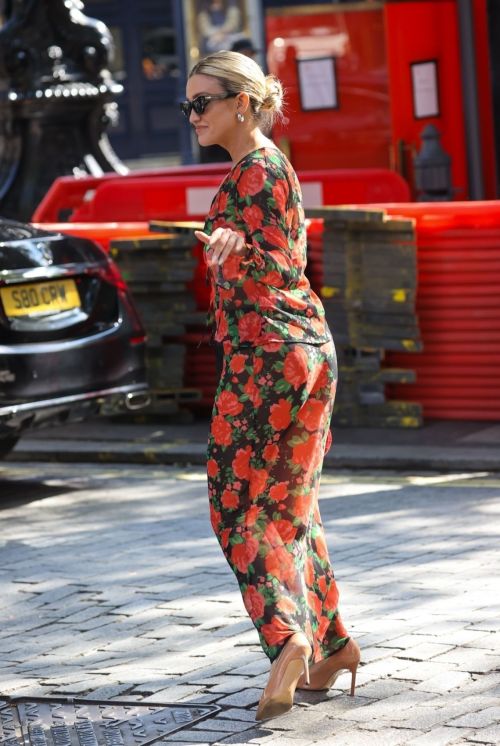 Ashley Roberts Leaves Heart Breakfast 2