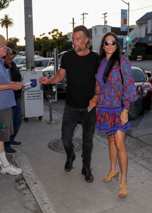 Audra Mari Dinner Date with Josh Duhamel at Craig's in West Hollywood on 07/13/2023