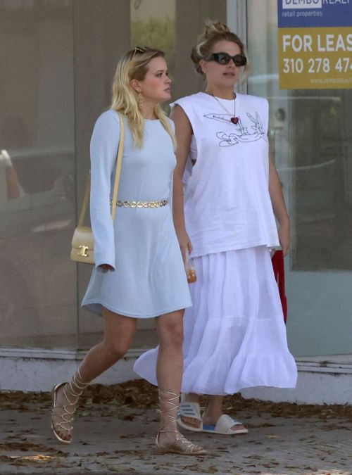 Ava Phillippe Out Shopping with a Friend in Santa Monica 07/18/2023 2