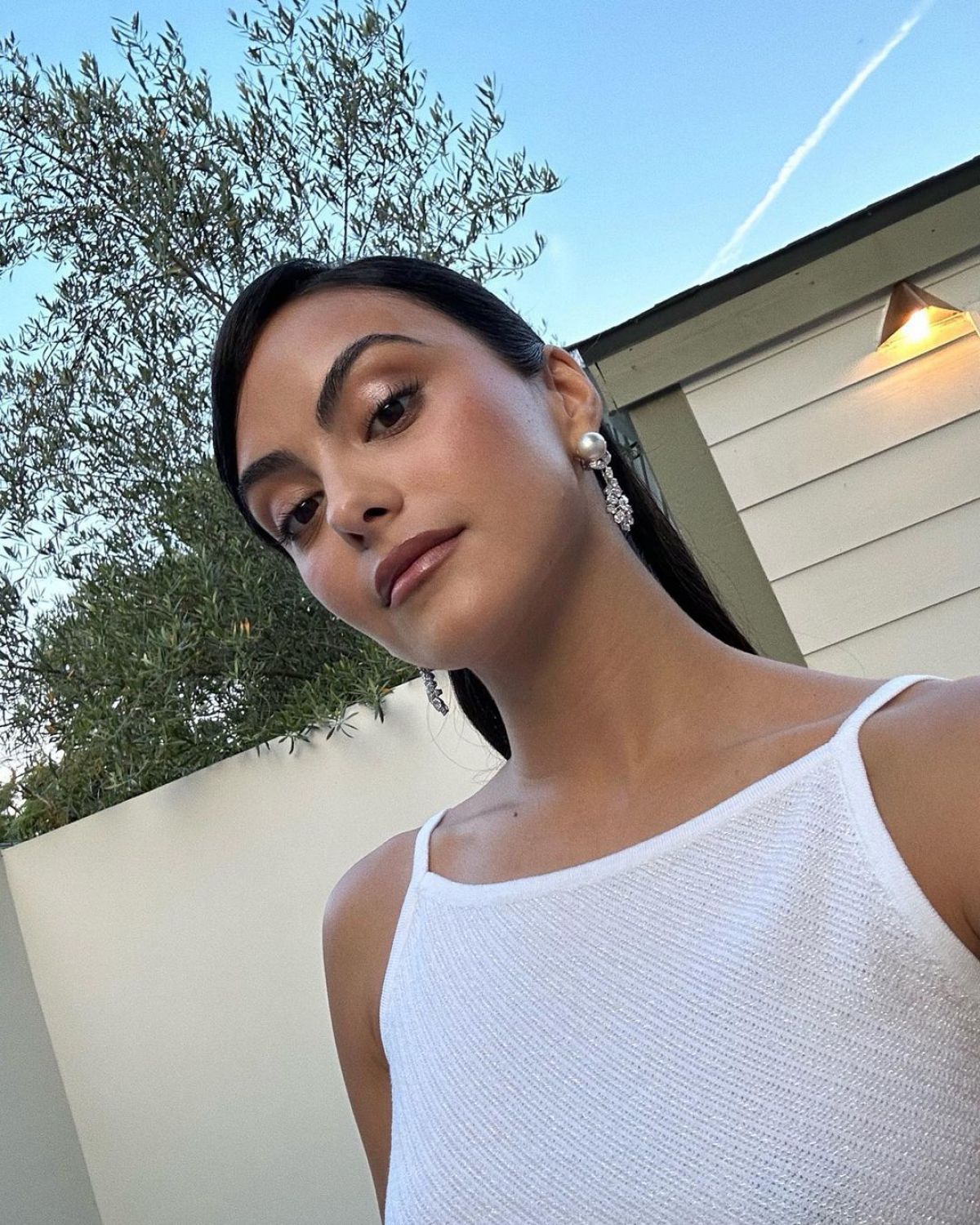 Camila Mendes at Armani Beauty Event Photoshoot 07/2023