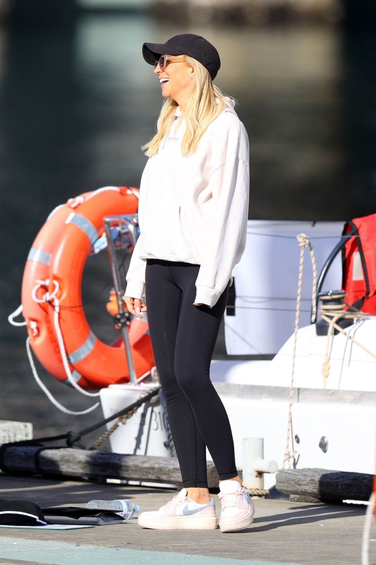 Carrie Bickmore and Tommy Little Set Sail on Sydney Harbour 07/21/2023