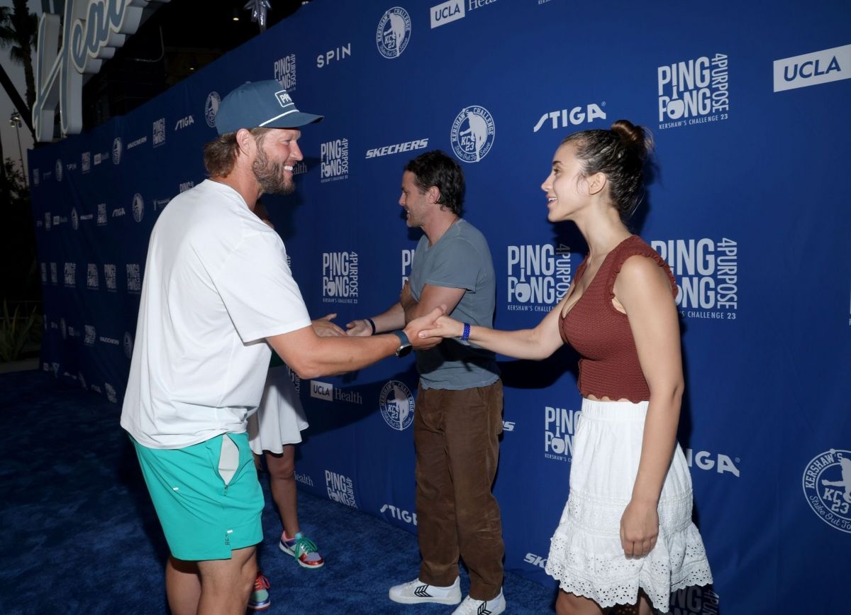 Caylee Cowan at 10th Annual Ping Pong 4 Purpose Charity Tournament at Dodger Stadium in Los Angeles