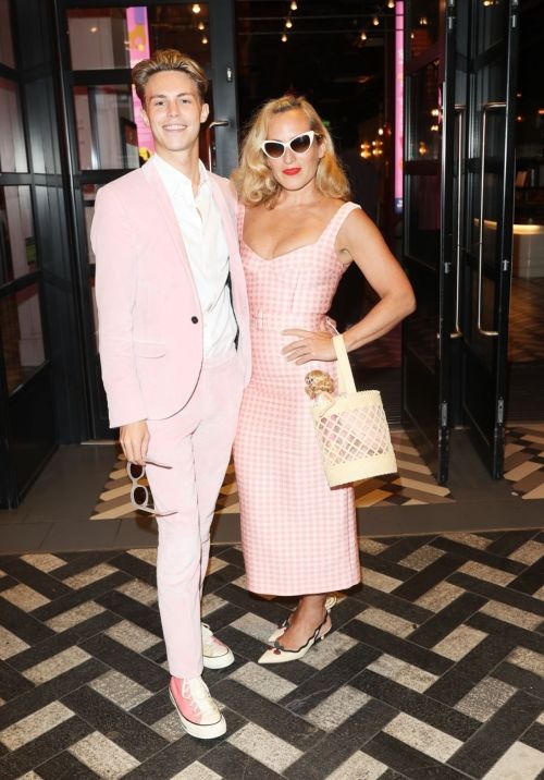 Charlotte Dellal Arrives at a Barbie Screening in London 3