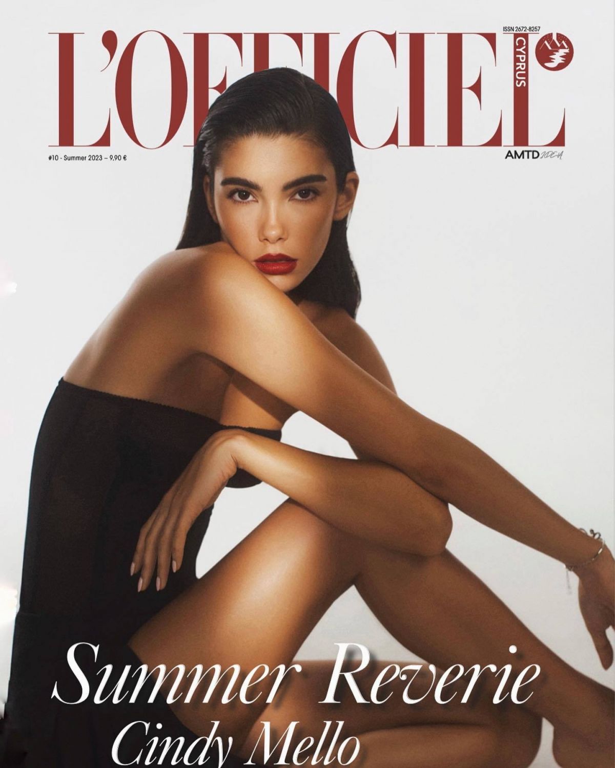 Cindy Mello Shines on L'Officiel Cyprus Cover Summer 2023