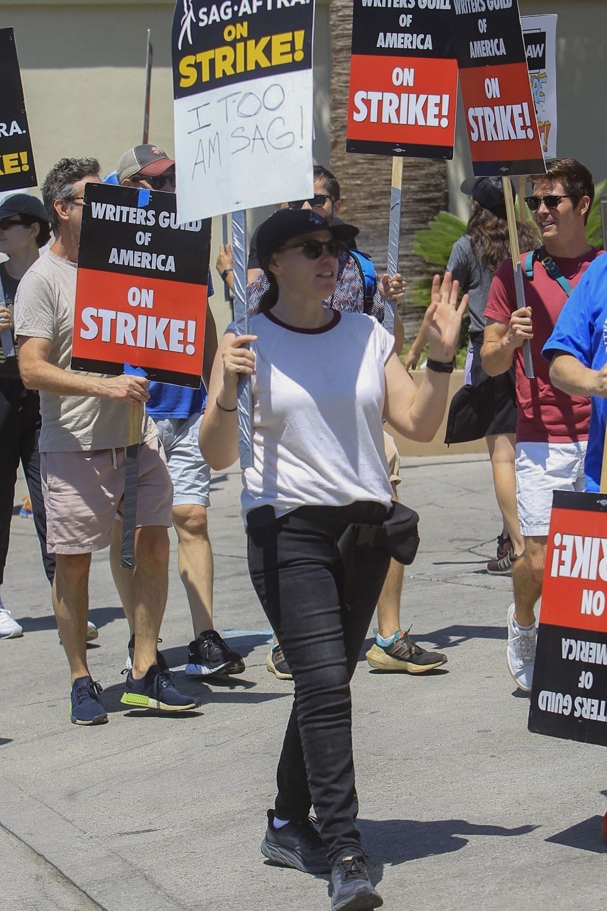 Clea Duvall Supporting SAG Strike