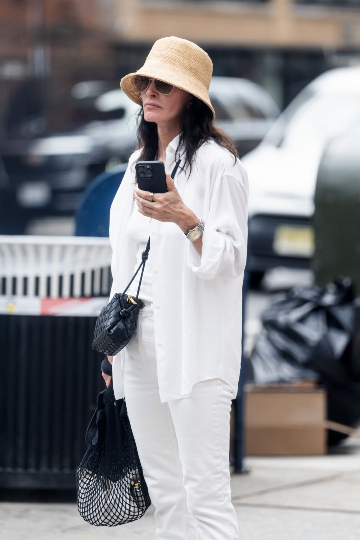 Courteney Cox out and about in New York