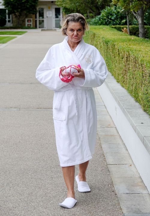 Daniella Westbrook at a Spa in London 1