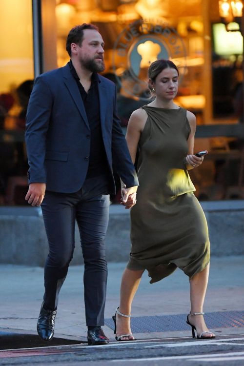 Dina Shihabi and Jai Courtney out in New York 3