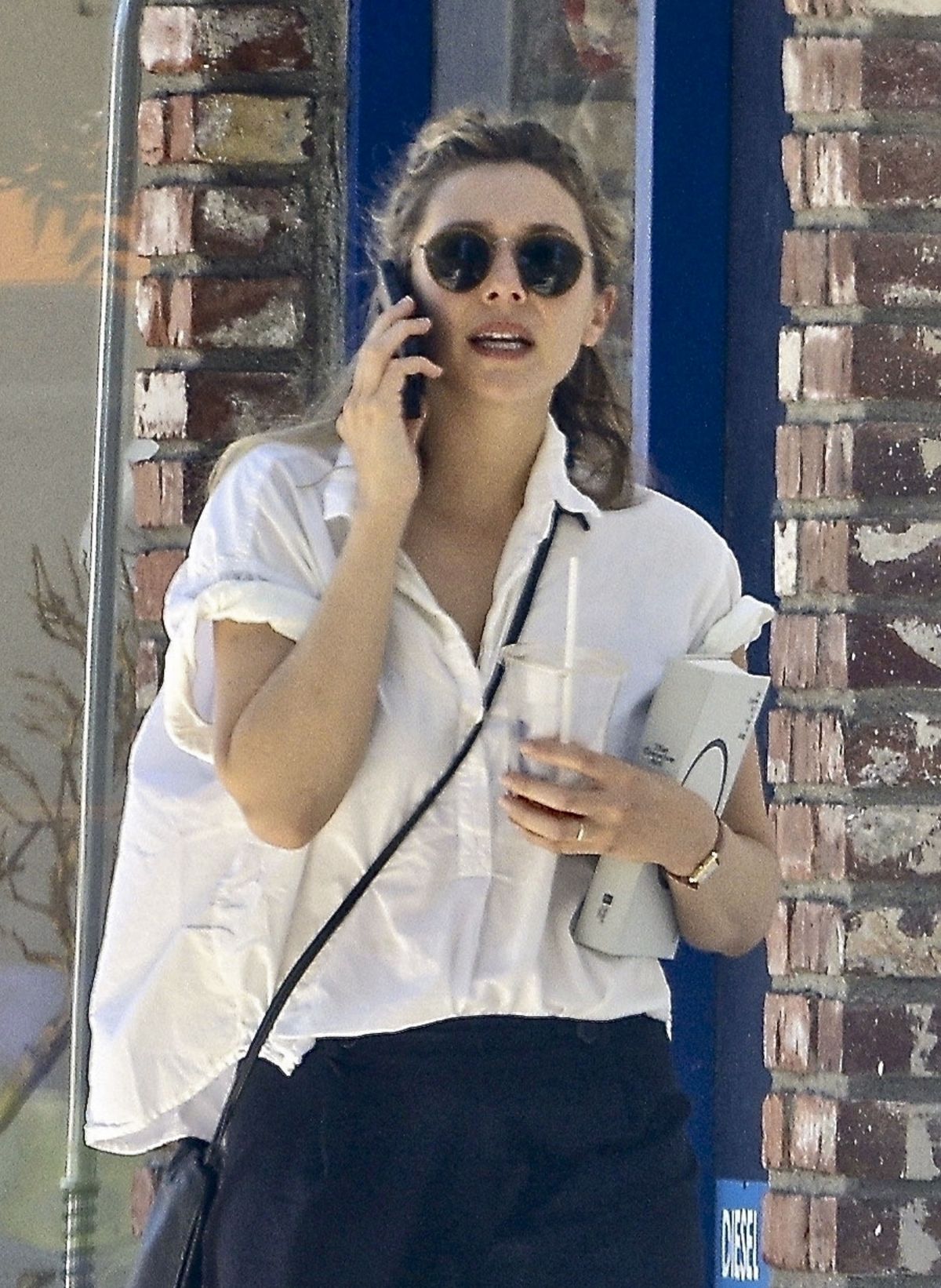 Elizabeth Olsen Spotted Leaving a Bookstore in Studio City
