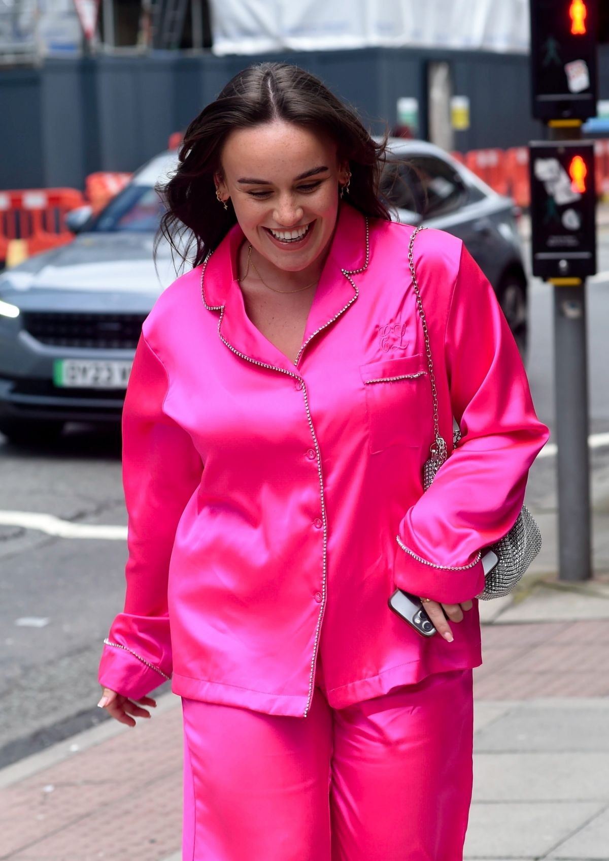 Ellie Leach arrives at Sleep Over Club Barbie event in Manchester