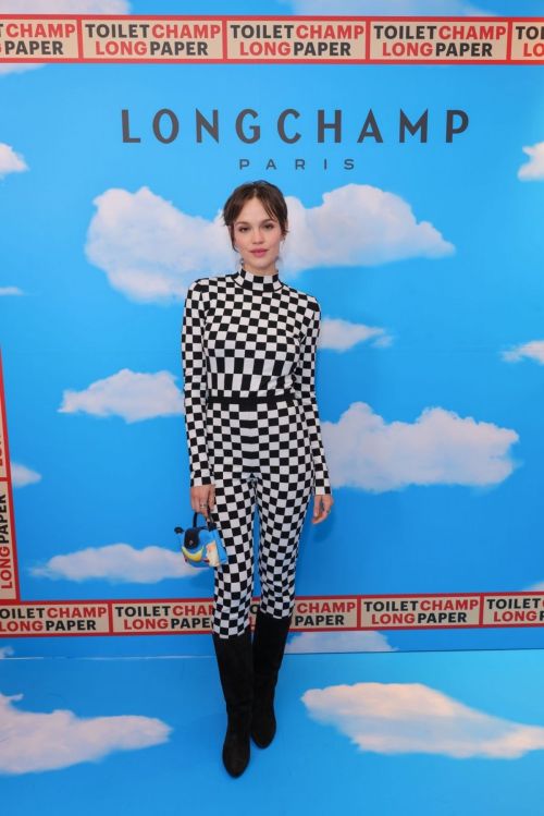Emilia Schule at Longchamp x Toiletpaper Pop Revolution Launch Party London 07/12/2023 1