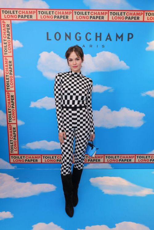Emilia Schule at Longchamp x Toiletpaper Pop Revolution Launch Party London 07/12/2023 3