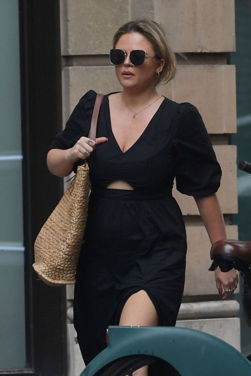 Emily Atack Enjoys a Delicious Meal at Central London Cafe 5