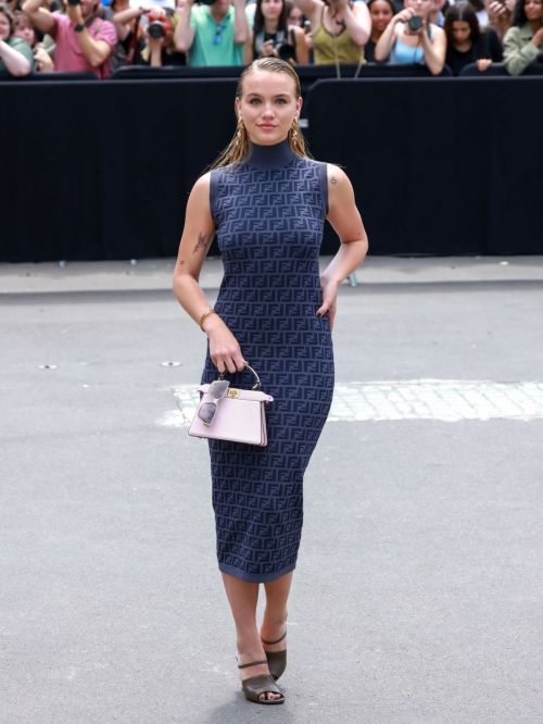 Emma Brooks Shines at Fendi Haute Couture Spring/Summer 23/24 Show in Paris 3