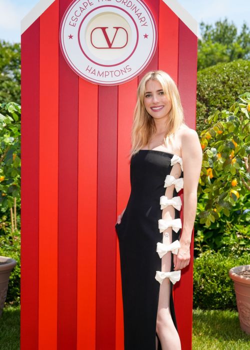 Emma Roberts at Valentino Escape in the Hamptons 07/15/2023 4