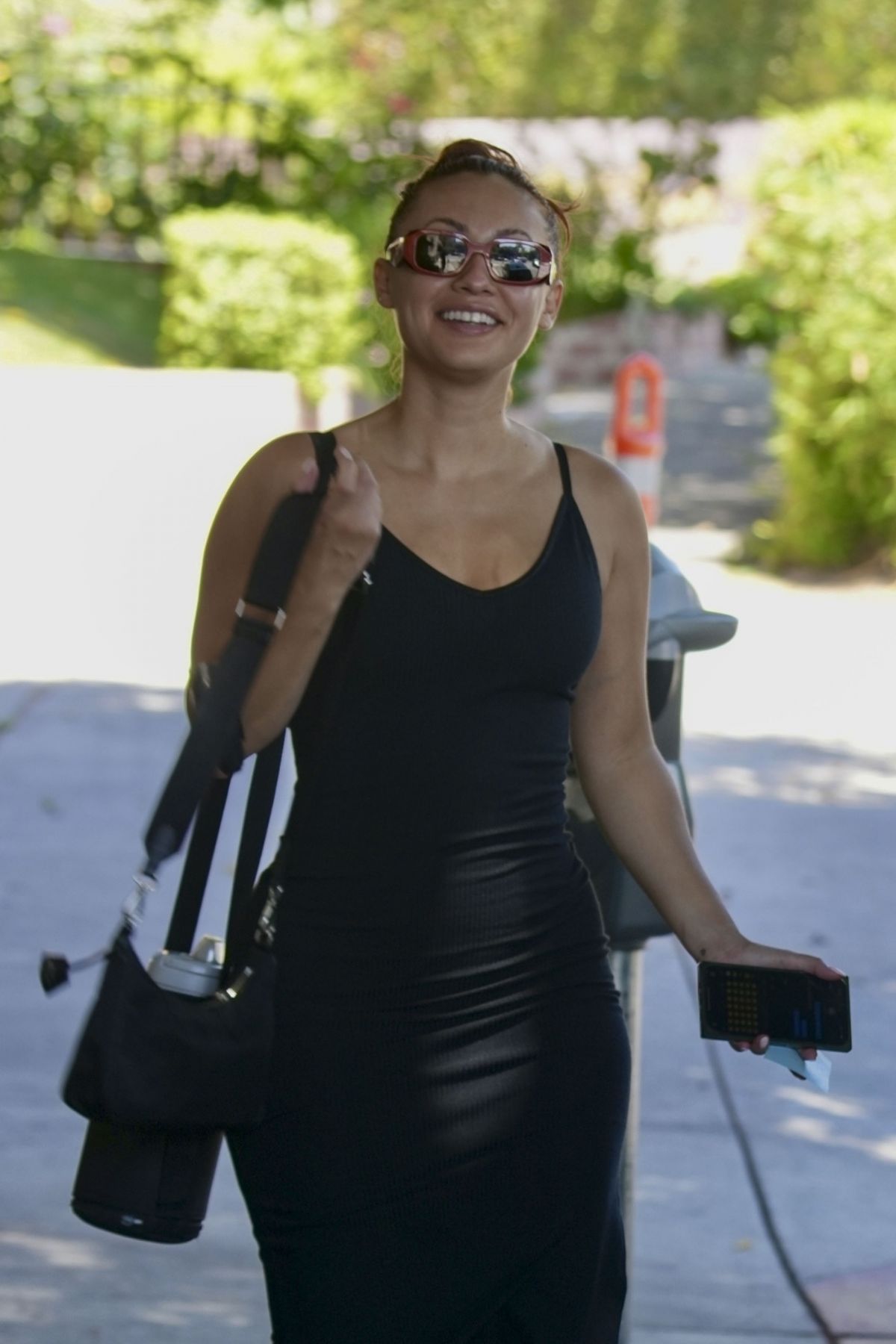 Francia Raisa leaves lunch in West Hollywood