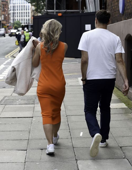 Helen Skelton Leaves BBC Morning Live Studios in Manchester on 07/24/2023 3