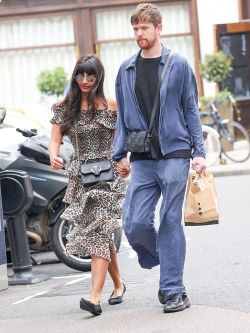 Jameela Jamil and James Blake Night Out in London 07/13/2023 1