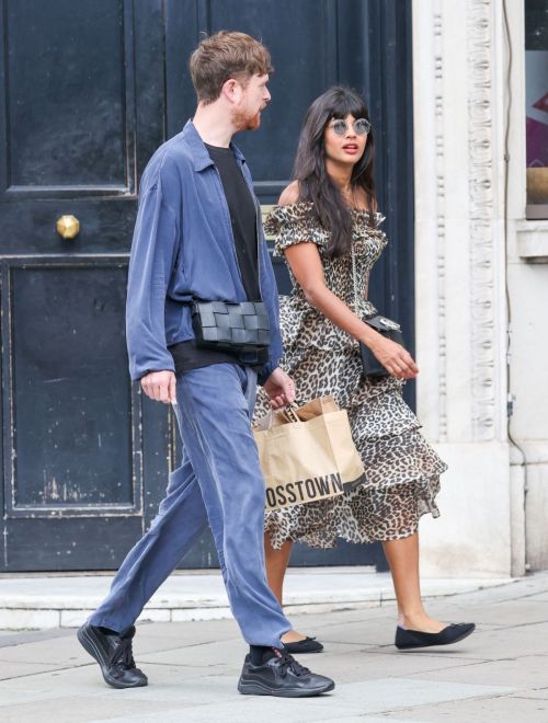Jameela Jamil and James Blake Night Out in London 07/13/2023 3