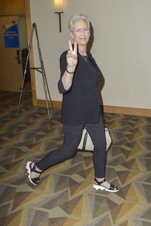 Jamie Lee Curtis Out at San Diego Comic-Con 2