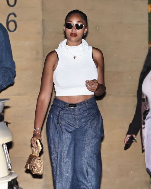 Jordyn Woods and Karl-Anthony Towns Night Out in Malibu 07/16/2023 7