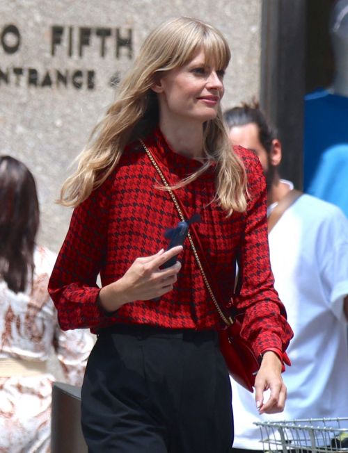 Julia Stegner Shines at Carolina Herrera Photoshoot in New York 4