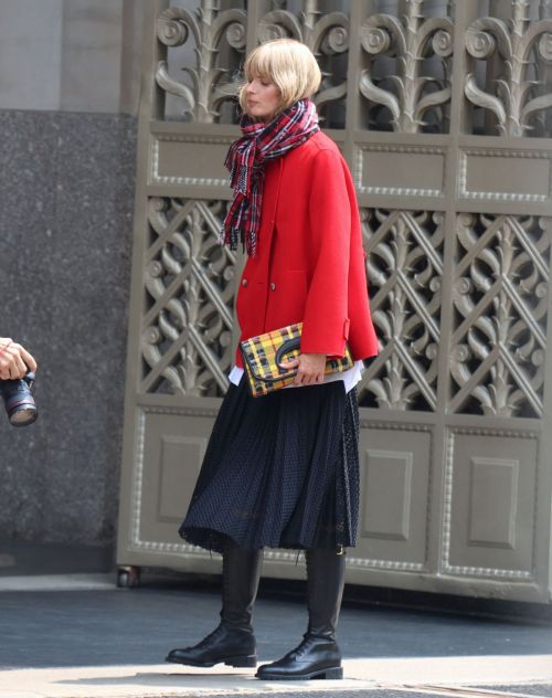 Julia Stegner Shines at Carolina Herrera Photoshoot in New York 6