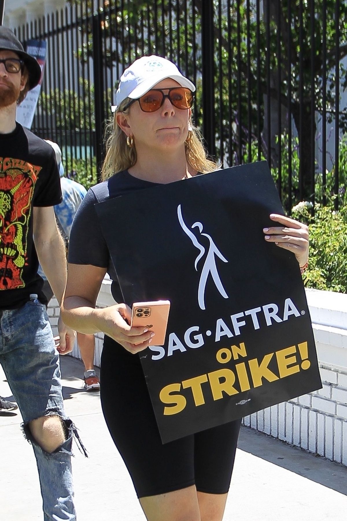 June Diane Raphael Joins SAG-AFTRA Strike at Netflix 07/14/2023