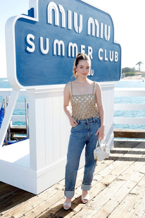 Kaitlyn Dever at Miu Miu Summer Club Beach Party in Malibu 1