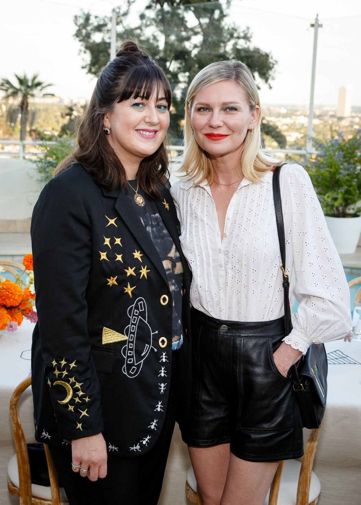 Kirsten Dunst & Hilary Duff at Coach x Observed by Us Collaboration Launch Dinner in West Hollywood 07/12/2023