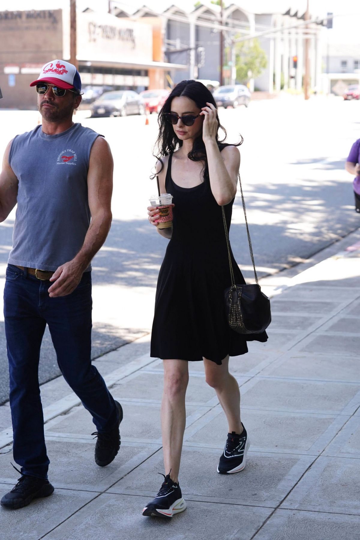 Krysten Ritter at SAG-AFTRA and WGA Strike