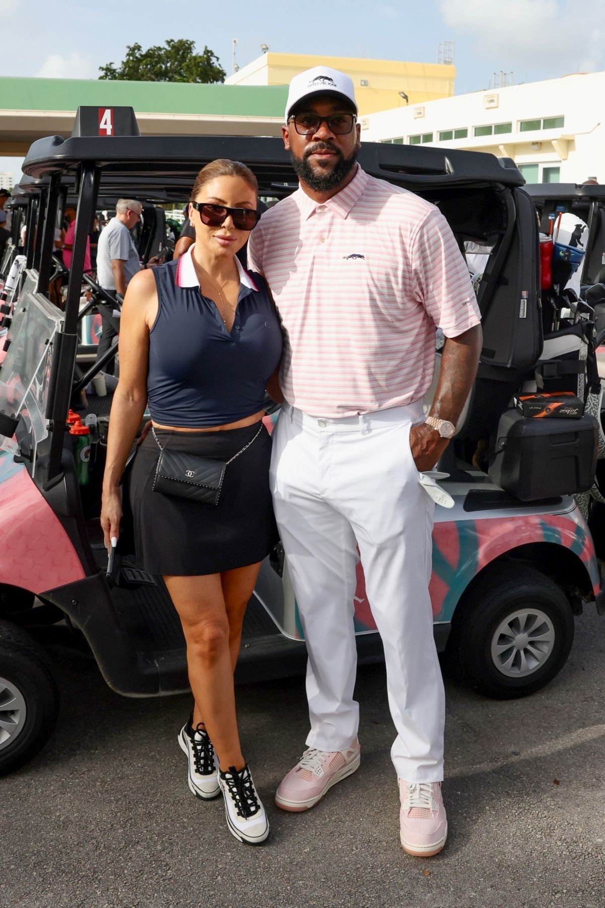 Larsa Pippen and Marcus Jordan at DJ Khaled Event in Miami