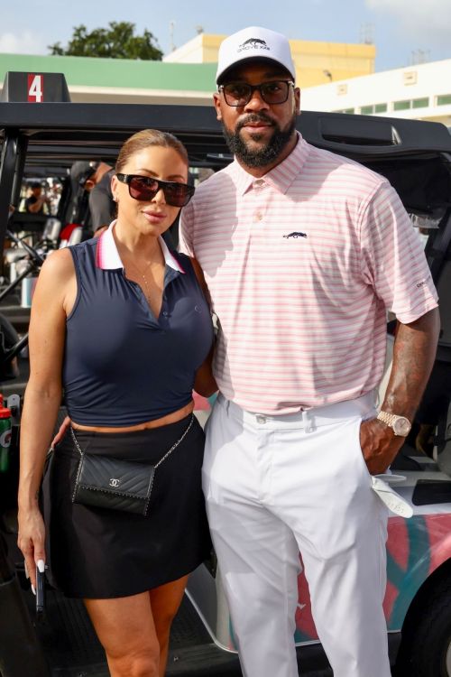 Larsa Pippen and Marcus Jordan at DJ Khaled Event in Miami 7