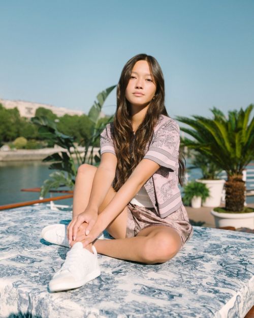 Lily Chee Stuns in a Dior Beauty Photoshoot with Striking Poses July 2023 1