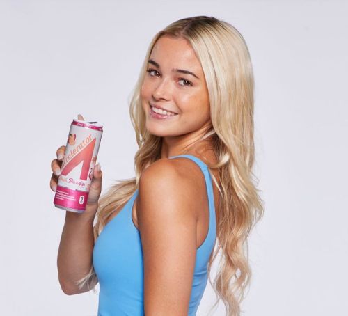 Livvy Dunne Represents Accelerator Energy Drinks 2023 3