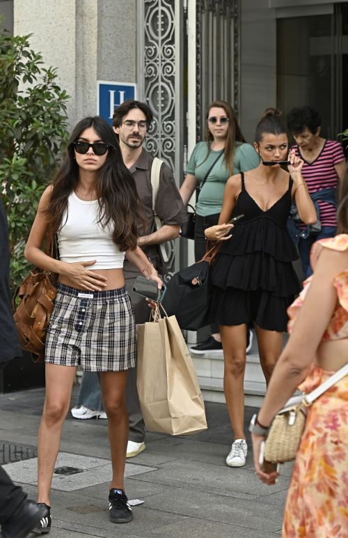 Lucia Rivera and Kika Cerqueira Spotted Out in Madrid 3