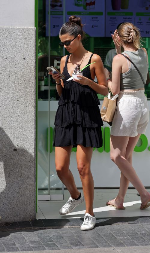 Lucia Rivera and Kika Cerqueira Spotted Out in Madrid 4