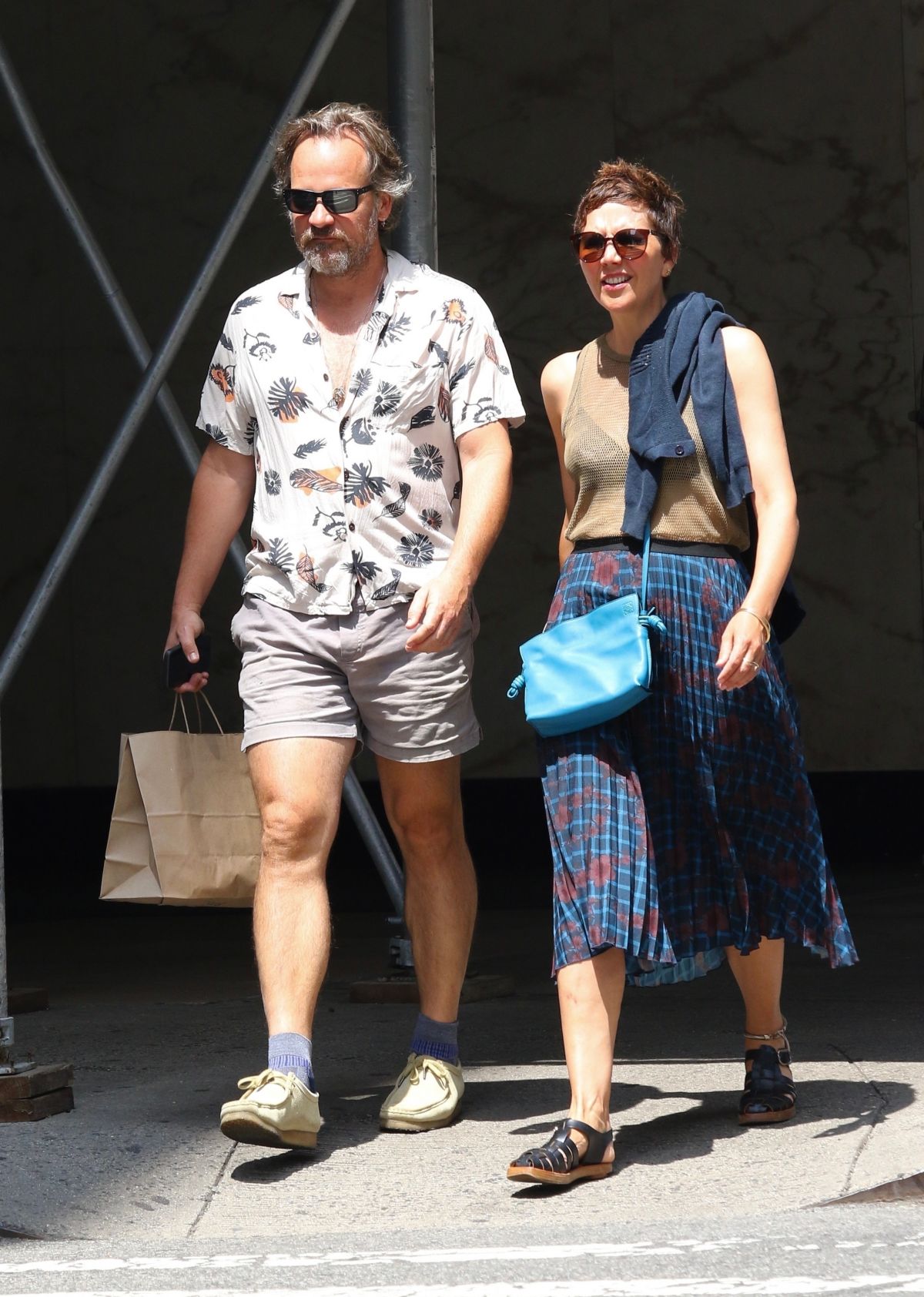 Maggie Gyllenhaal and Peter Sarsgaard Out in New York