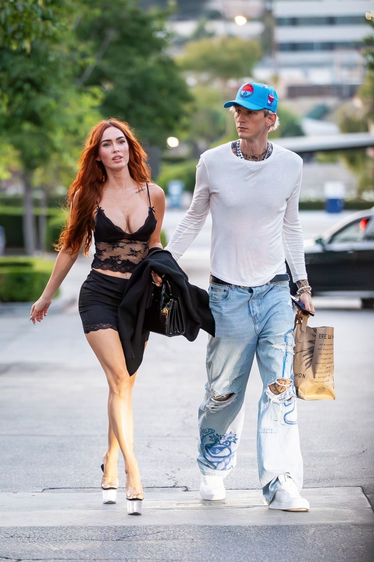 Megan Fox and Machine Gun Kelly Outing