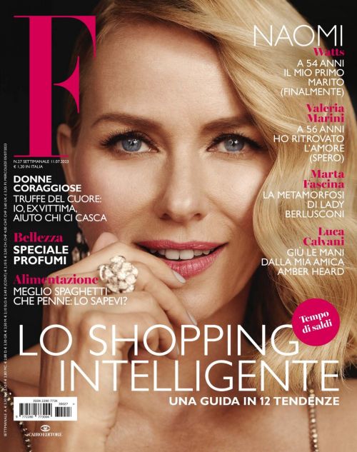 Naomi Watts Captivating Cover Photoshoot for F Magazine July 2023 1
