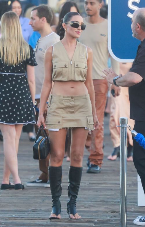 Olivia Culpo Arrives at Miu Miu Summer Club Beach Party in Malibu 07/26/2023 1