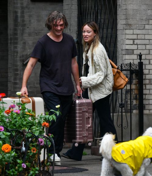 Olivia Wilde out with her Brother Charlie in New York 07/16/2023 1