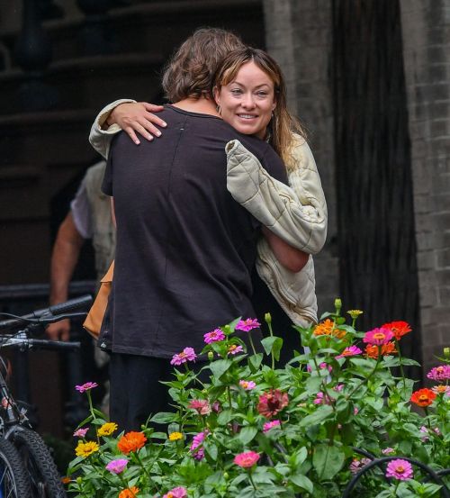 Olivia Wilde out with her Brother Charlie in New York 07/16/2023 2