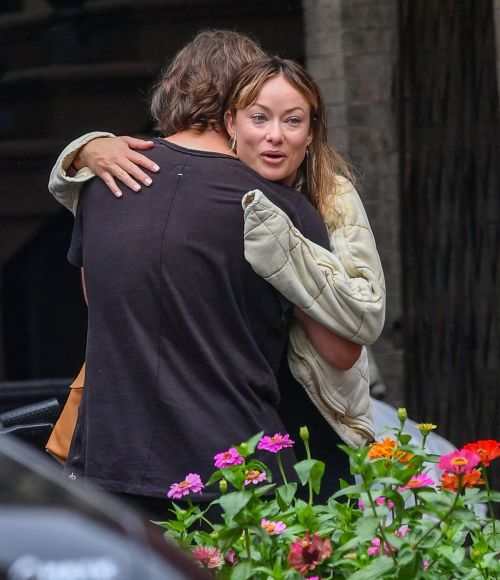Olivia Wilde out with her Brother Charlie in New York 07/16/2023 4