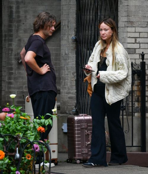 Olivia Wilde out with her Brother Charlie in New York 07/16/2023 5