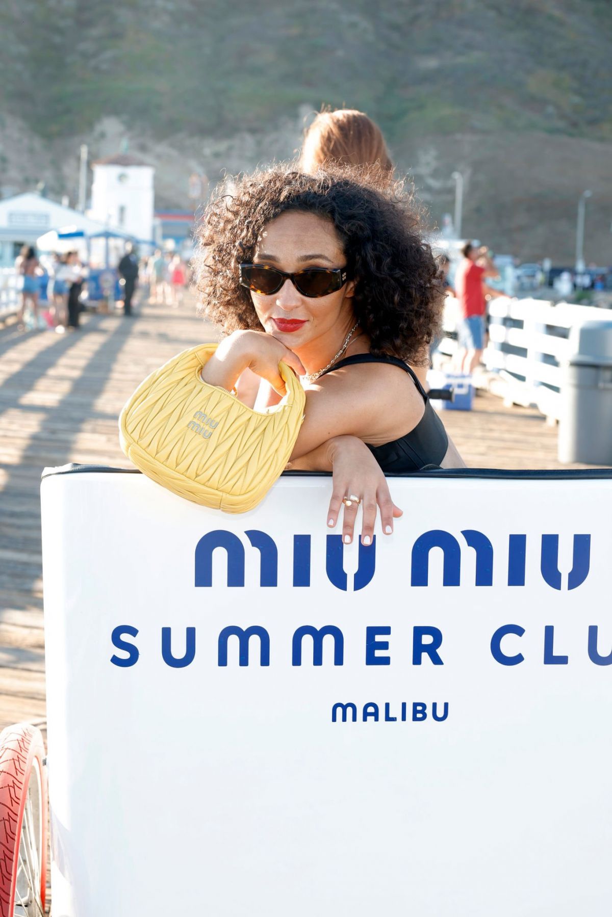 Ruth Negga at Miu Miu Summer Club Beach Party in Malibu 07/26/2023