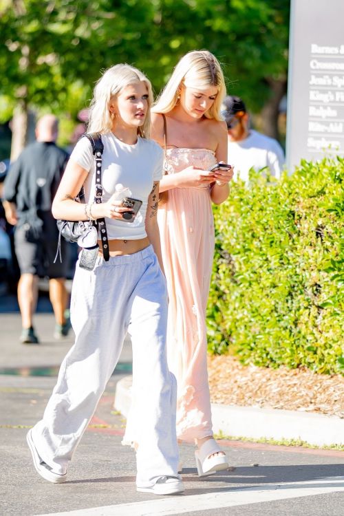 Sami and Lola Sheen start filming their reality series in Calabasas 07/15/2023 2